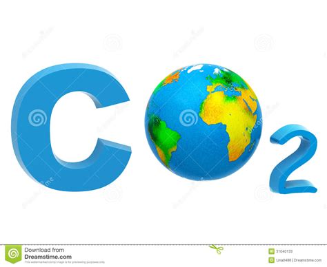 CO2 formula stock illustration. Image of earth, dioxide ...