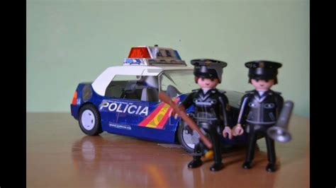 Coche patrulla de la policia nacional  playmobil  # ...