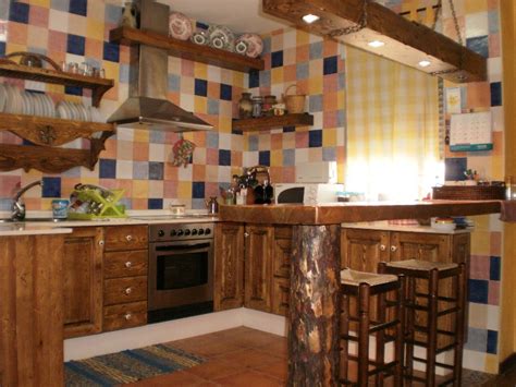 Cocina Rustica de colores | Muebles de Cocina
