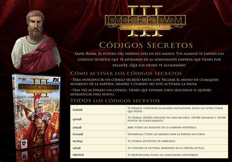 Codigos/Trucos de imperium civitas 3   Trucos Imperivm ...