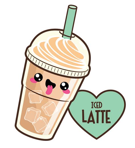 Coffee clipart kawaii   Pencil and in color coffee clipart ...