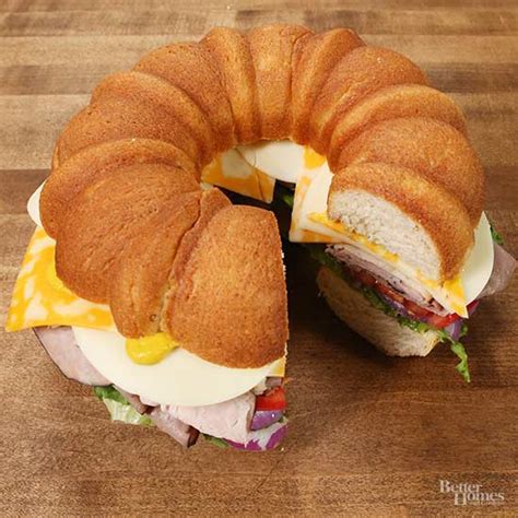 Cold Cut Bundt Sandwich