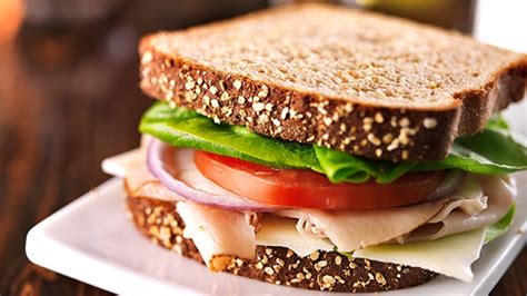 Cold Cut Turkey Sandwich Recipe & Nutrition