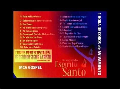 Colección de Coros Pentecostales de Fuego // 1 HORA ...