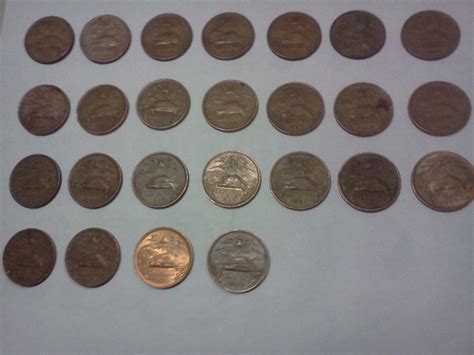 Coleccion Monedas Antiguas De 20 Cvs. Serie De 1943 A 1984 ...