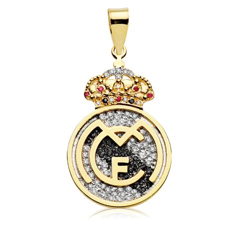 Colgante escudo Real Madrid con Diamantes
