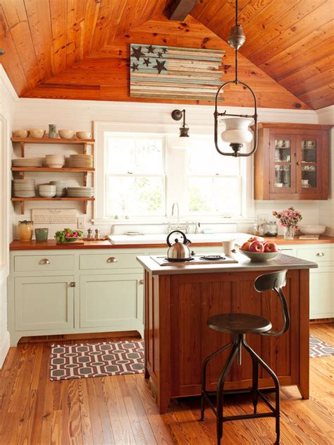 Collection of Rustic Kitchens   Town & Country Living