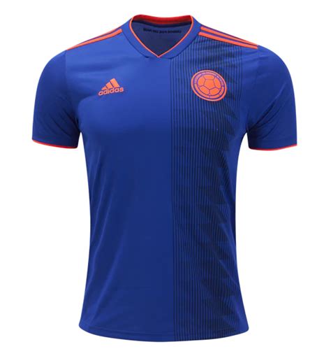 Colombia 2018 World Cup Away Shirt Soccer Jersey ...