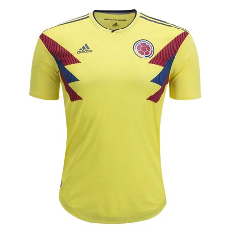 Colombia 2018 World Cup Home Shirt Soccer Jersey   Match ...