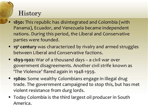 Colombia: Basic Facts