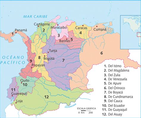 Colombia, Venezuela y Ecuador fueron uno: La Gran Colombia ...