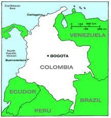 Colombian Map With Capital | www.pixshark.com   Images ...