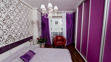 Color morado o lila para dormitorios
