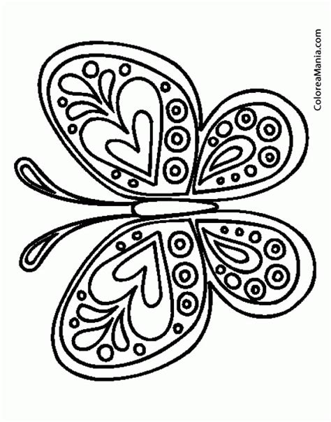 Colorear Mandala mariposa  Mandalas , dibujo para colorear ...