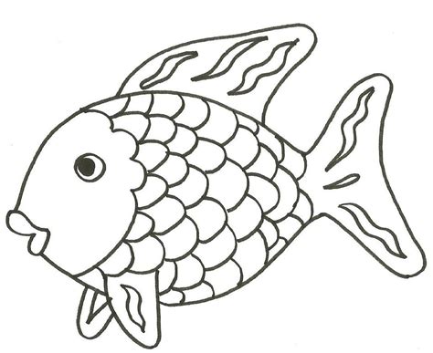 Colorear y pintar un pez   Rincon Util
