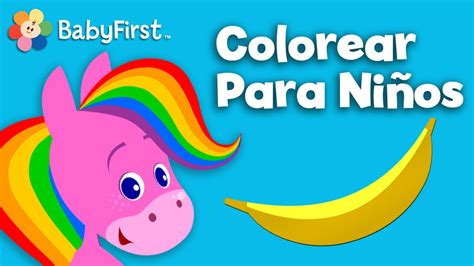 Colores para Niños | El Caballo Arcoiris | Dibujos ...