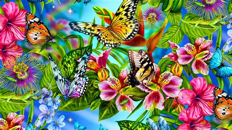 Colorful Butterfly HD Wallpapers | Real & Artistic