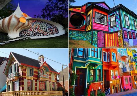 colori di casa tua   le 25 costruzioni più colorate e ...