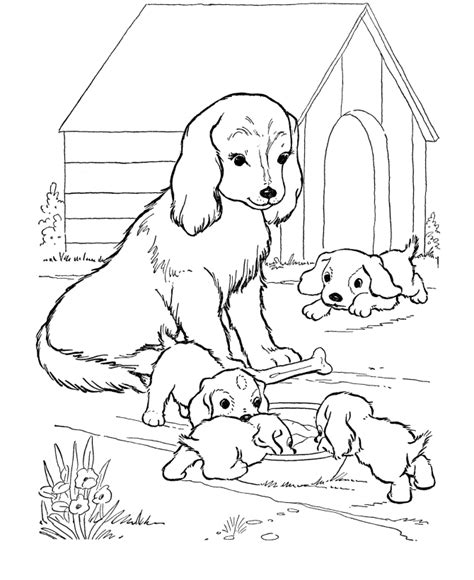 Coloring Pages: Dogs Coloring Pages Free and Printable