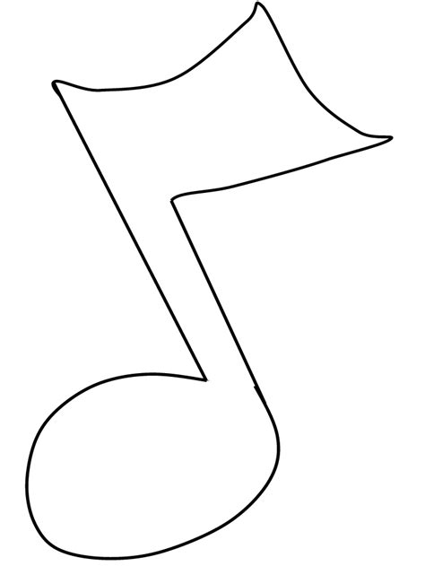 Coloring Pages Of Music Notes   Coloring Home