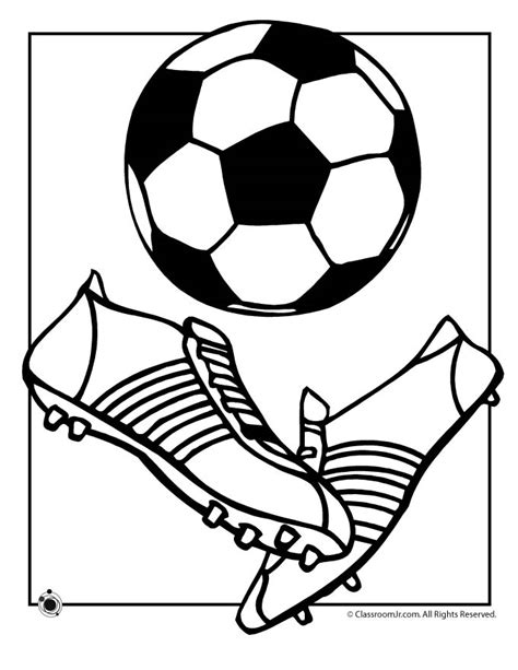 Coloring Pages Soccer Balls   AZ Coloring Pages