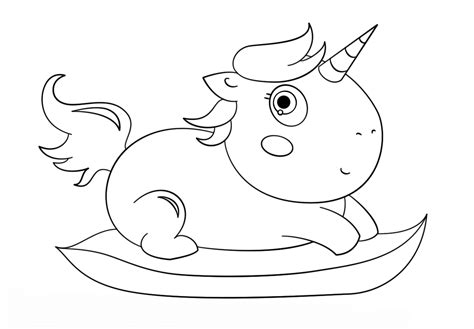 colorir unicornio   Criando com Apego