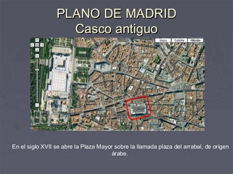 Comentario del plano de Madrid