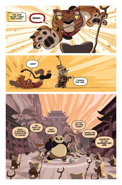 Comic Book Preview: Kung Fu Panda #4   Bounding Into Comics