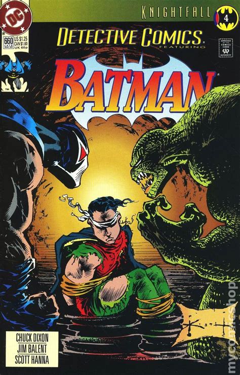 Comic books in  Batman Knightfall