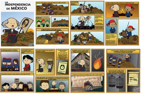 Comic de la independencia de México | Educación Primaria