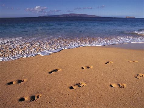Coming From A Love Child: FOOTPRINTS IN THE SAND