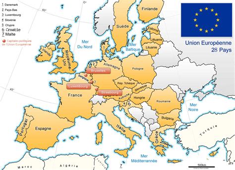 Comment apprendre les 27 pays de l union europeenne