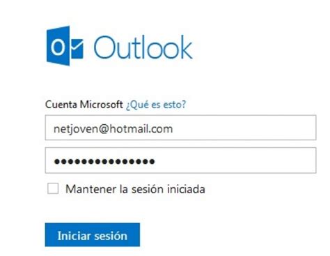 Cómo acceder a mi cuenta de correo Hotmail, Msn o Outlook
