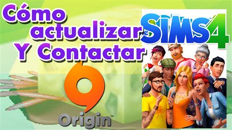 Cómo actualizar Los Sims 4 y Contactar Origin  Juego ...