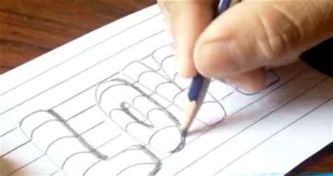 Cómo Aprender A Dibujar Letras Paso A Paso [Todos Los ...