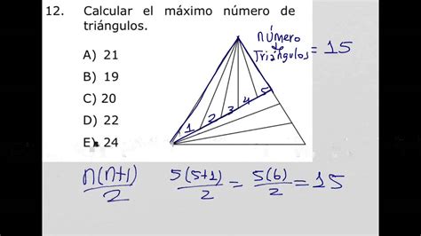 Como calcular el máximo número de triángulos en una figura ...