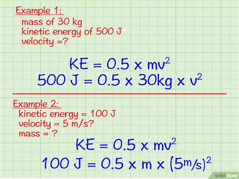 Cómo calcular la energía cinética: 9 pasos  con fotos