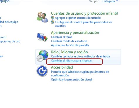 Como cambiar al idioma español Windows 7 | Diginota