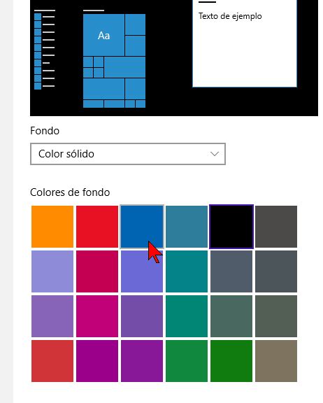 Cómo cambiar el color de fondo del Escritorio de Windows ...