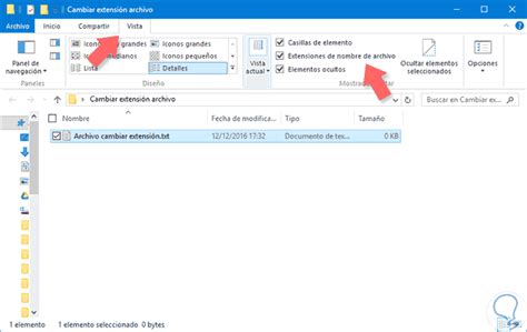 Cómo cambiar extensión de archivo en Windows 10   Solvetic