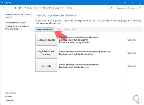 Cómo cambiar idioma por defecto Windows 10 y lenguaje ...