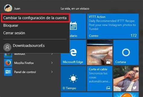 Como cambiar la contraseña de inicio de sesión en Windows ...