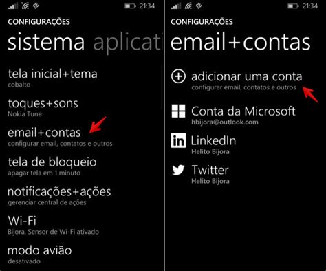 Como configurar e sincronizar contas de e mail no Lumia ...