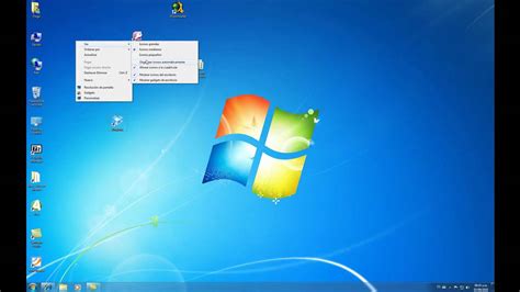 como configurar los iconos del escritorio de windows 7 /8 ...