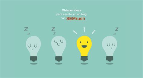 Cómo conseguir ideas para escribir en tu blog con SEMrush ...