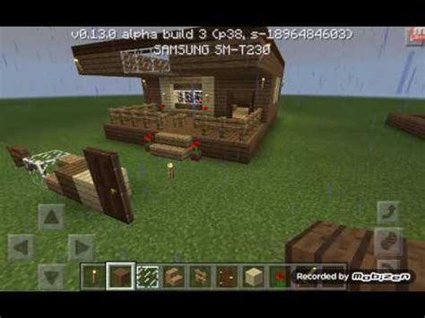 Como construir una casa basica para minecraft   YouTube