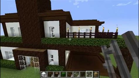 Como Construir una Casa Moderna [Parte 2]   Minecraft 1.7 ...