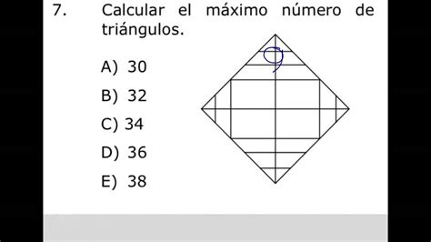 Como contar triángulos usando fórmula, conteo de figuras ...