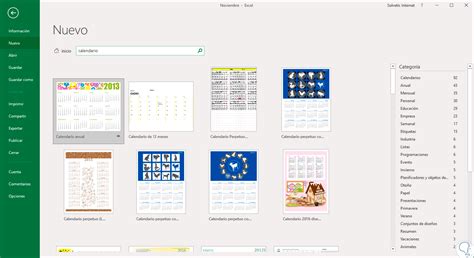 Cómo crear calendario 2018 en Word o Excel 2016   Solvetic