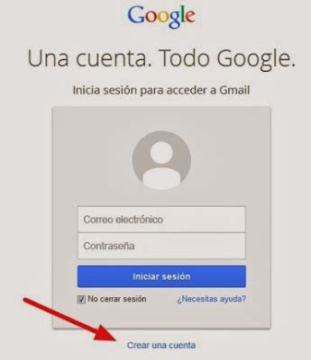 Como crear cuenta gmail   Como Iniciar Sesion en